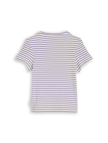 TOM TAILOR Ripp T-Shirt mit Streifenmuster