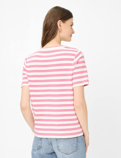 BRAX Gestreiftes T-Shirt "Cira S"