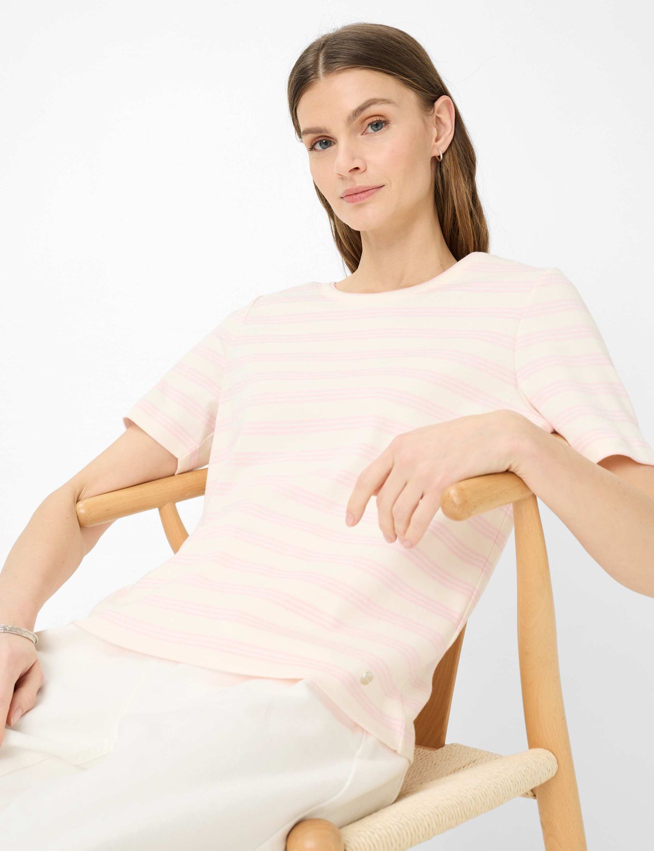 BRAX Gestreiftes T-Shirt "Cira S"