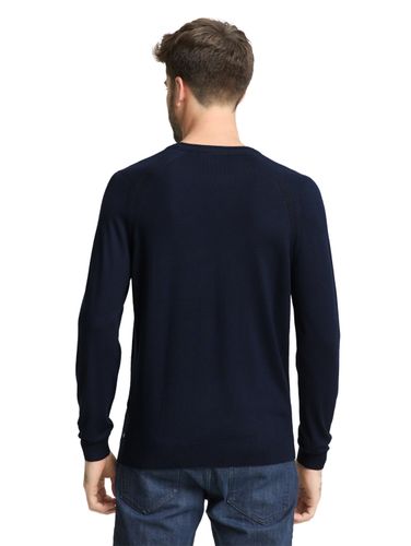 TOM TAILOR Basic Strickpullover mit Rundhalsausschnitt