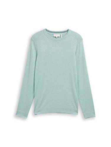 TOM TAILOR Basic Strickpullover mit Rundhalsausschnitt