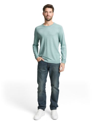 TOM TAILOR Basic Strickpullover mit Rundhalsausschnitt