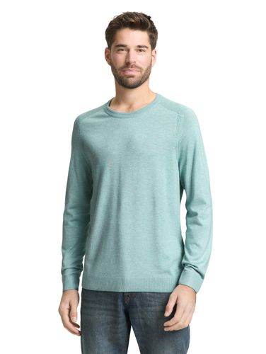 TOM TAILOR Basic Strickpullover mit Rundhalsausschnitt