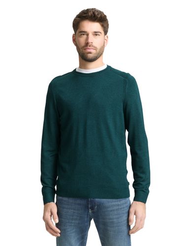 TOM TAILOR Basic Strickpullover mit Rundhalsausschnitt