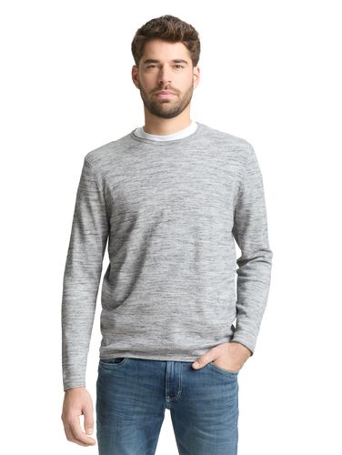 TOM TAILOR Strickpullover in Melange-Optik