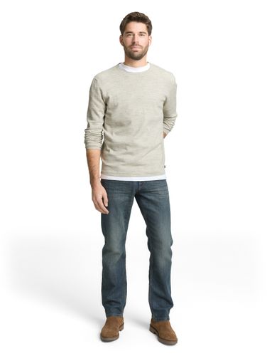 TOM TAILOR Strickpullover in Melange-Optik