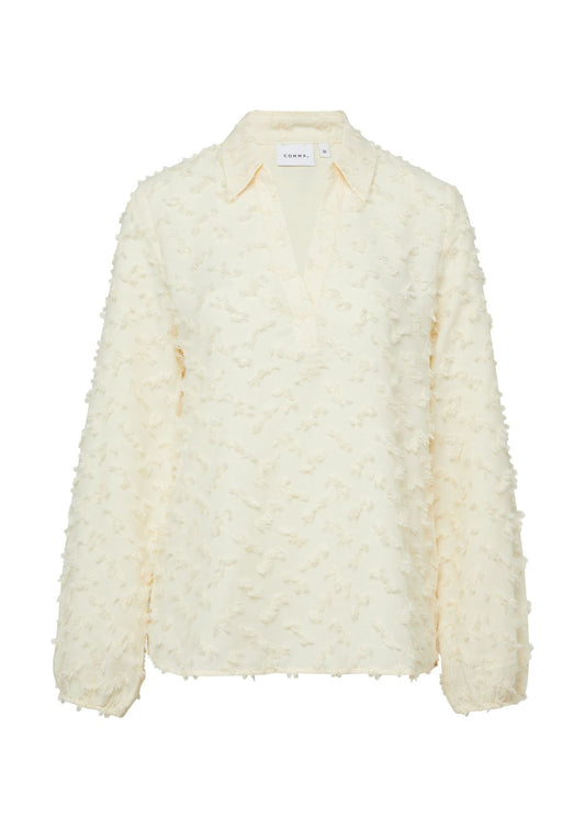 COMMA Jacquard-Bluse mit 3D-Struktur