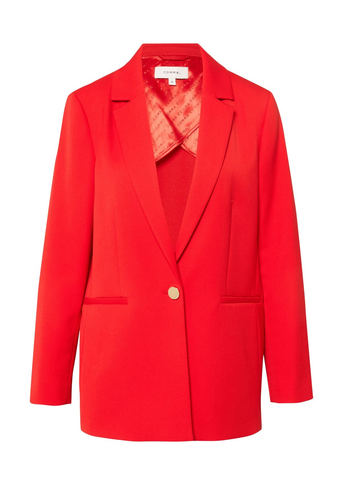 COMMA Twill-Blazer im Relaxed Fit