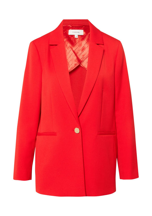 COMMA Twill-Blazer im Relaxed Fit