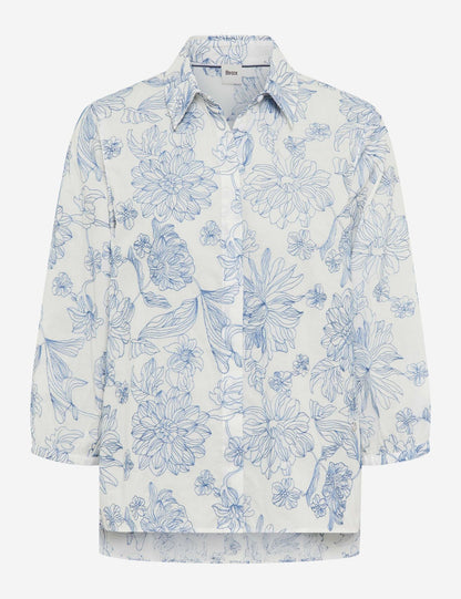 BRAX Bluse mit Blumenmuster "Vicki" 36