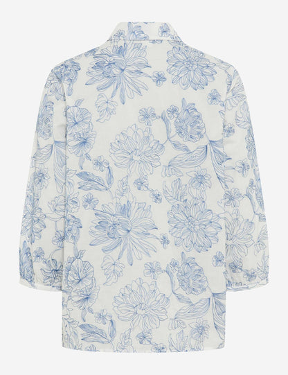 BRAX Bluse mit Blumenmuster "Vicki"