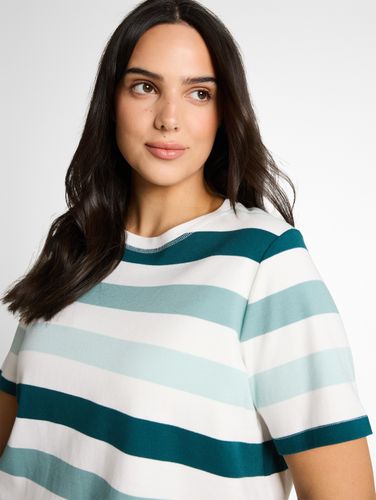 TOM TAILOR Plus Size - T-Shirt aus Baumwolle