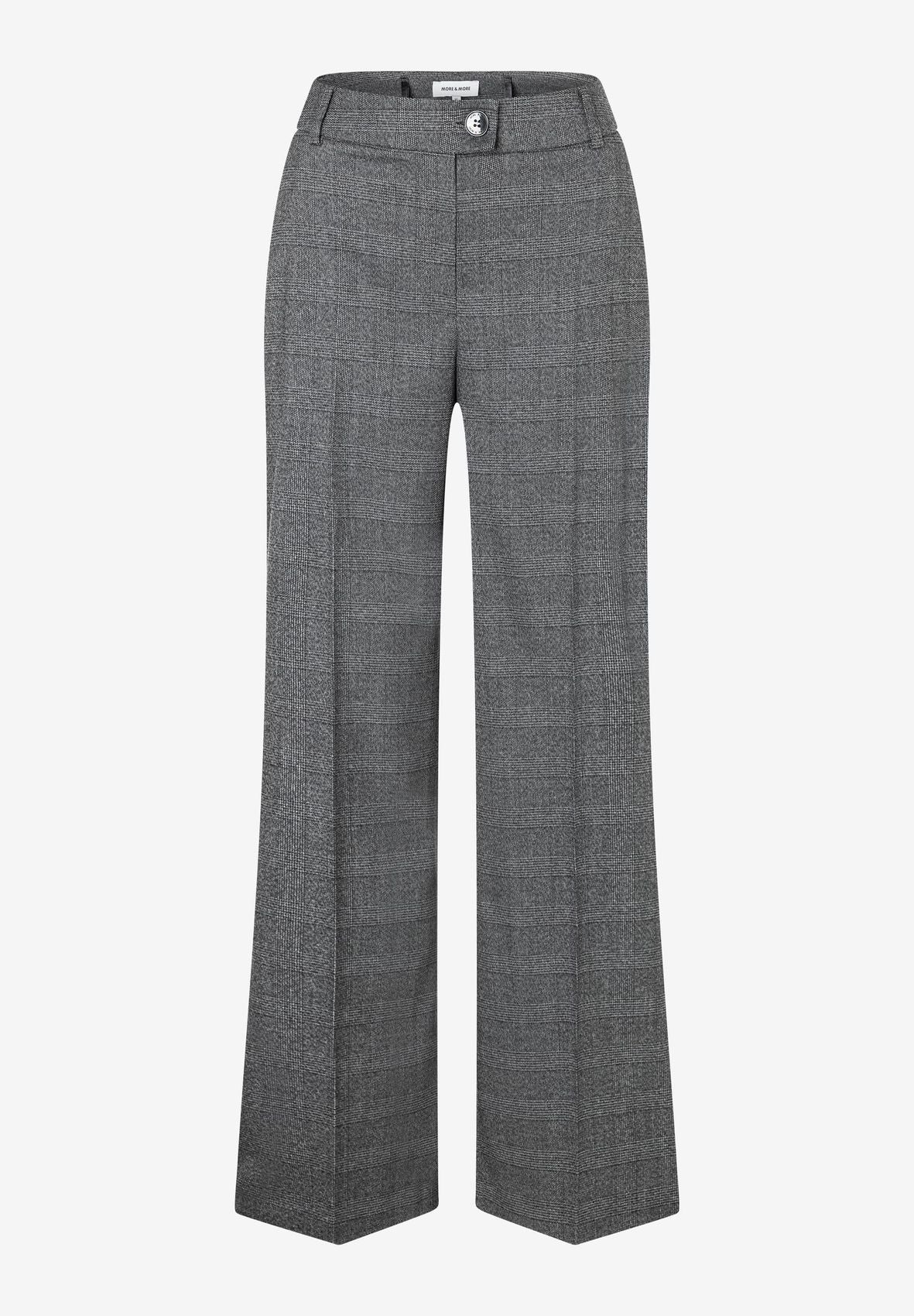 MORE & MORE karierte Marlenehose 38