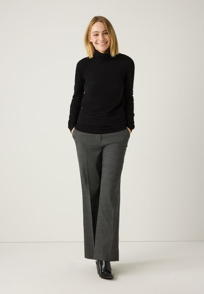 MORE & MORE karierte Marlenehose