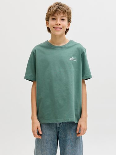 JACK & JONES JCODUST SCRIPT BACK TEE SS CN JNR