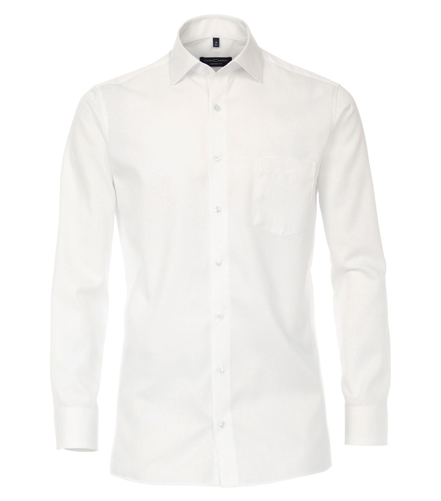 CASA MODA Twill Hemd uni Extra lang 72cm 006882