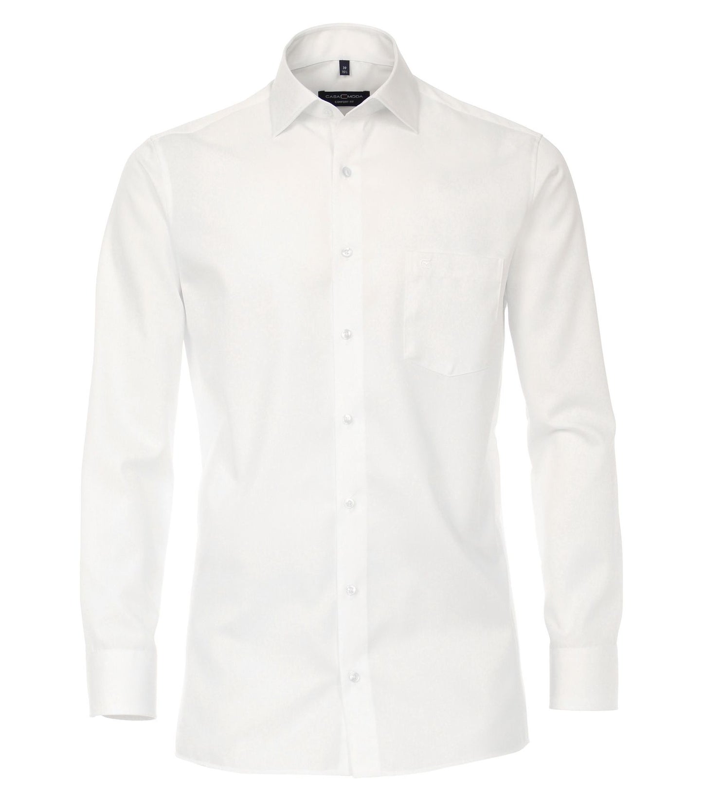 CASA MODA Twill Hemd uni Extra lang 72cm 006882