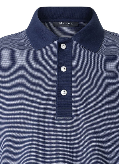 MAERZ Poloshirt, Knopf 1/2 Arm
