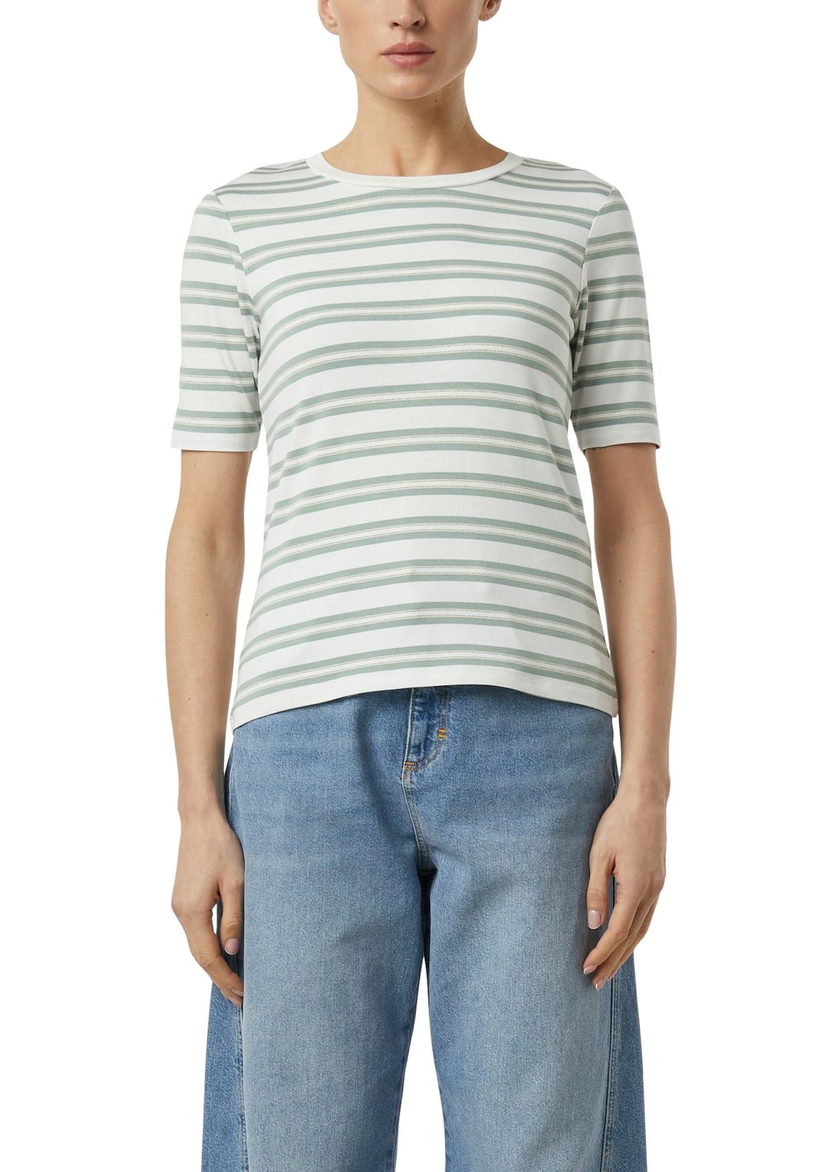 COMMA T-Shirt mit Streifenmuster