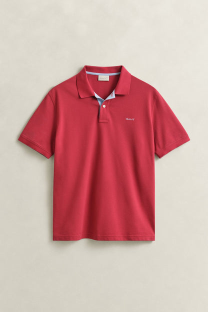 GANT Kontrast Piqué Poloshirt im Regular Fit L