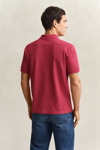 GANT Kontrast Piqué Poloshirt im Regular Fit