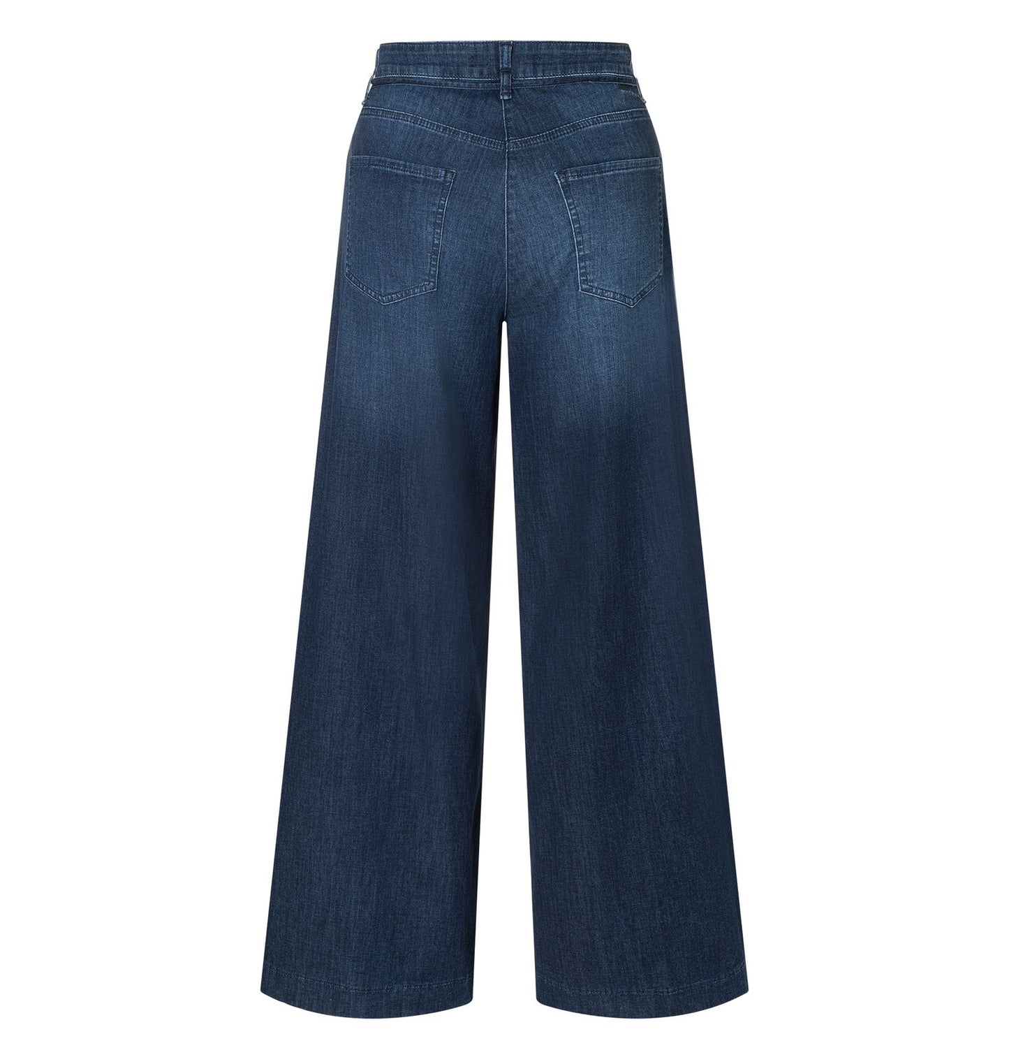 MAC Wide Leg Jeans mit Bindegürtel "Wendy"