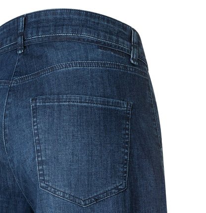 MAC Wide Leg Jeans mit Bindegürtel "Wendy"