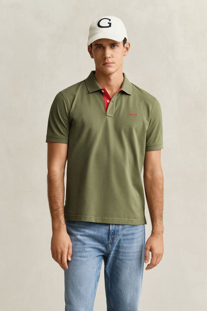 Kontrast Piqué Poloshirt