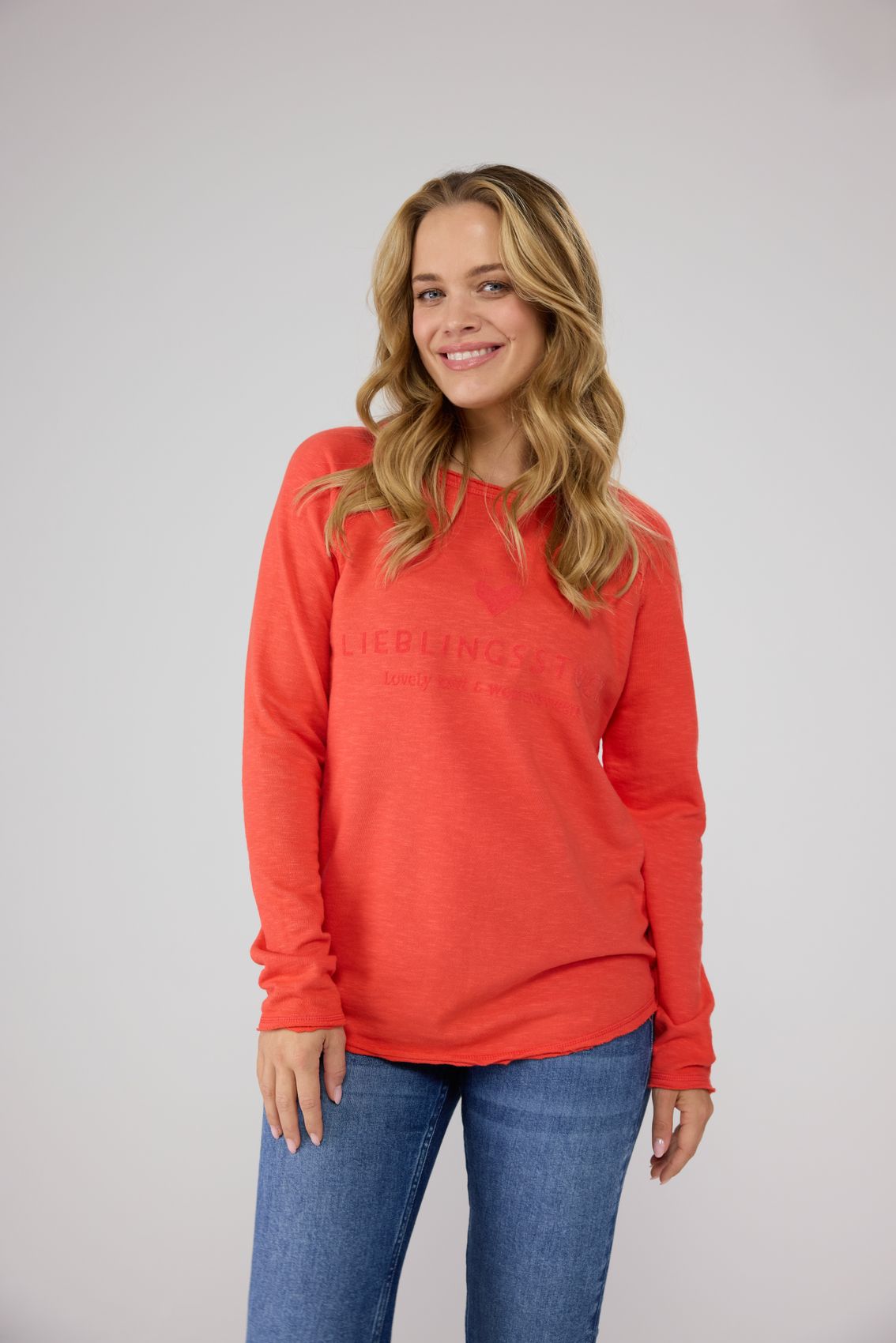 LIEBLINGSSTÜCK Sweatshirt mit Frontprint
