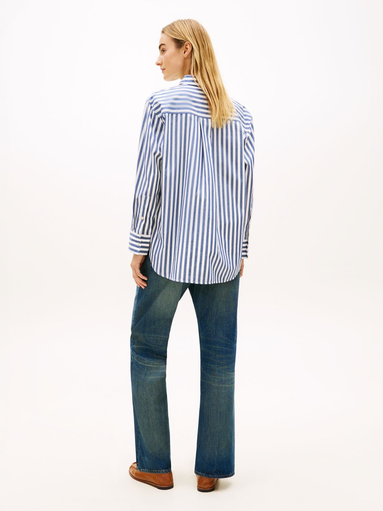TOMMY HILFIGER Oversized Popeline-Hemd