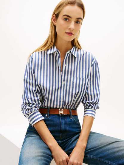 TOMMY HILFIGER Oversized Popeline-Hemd