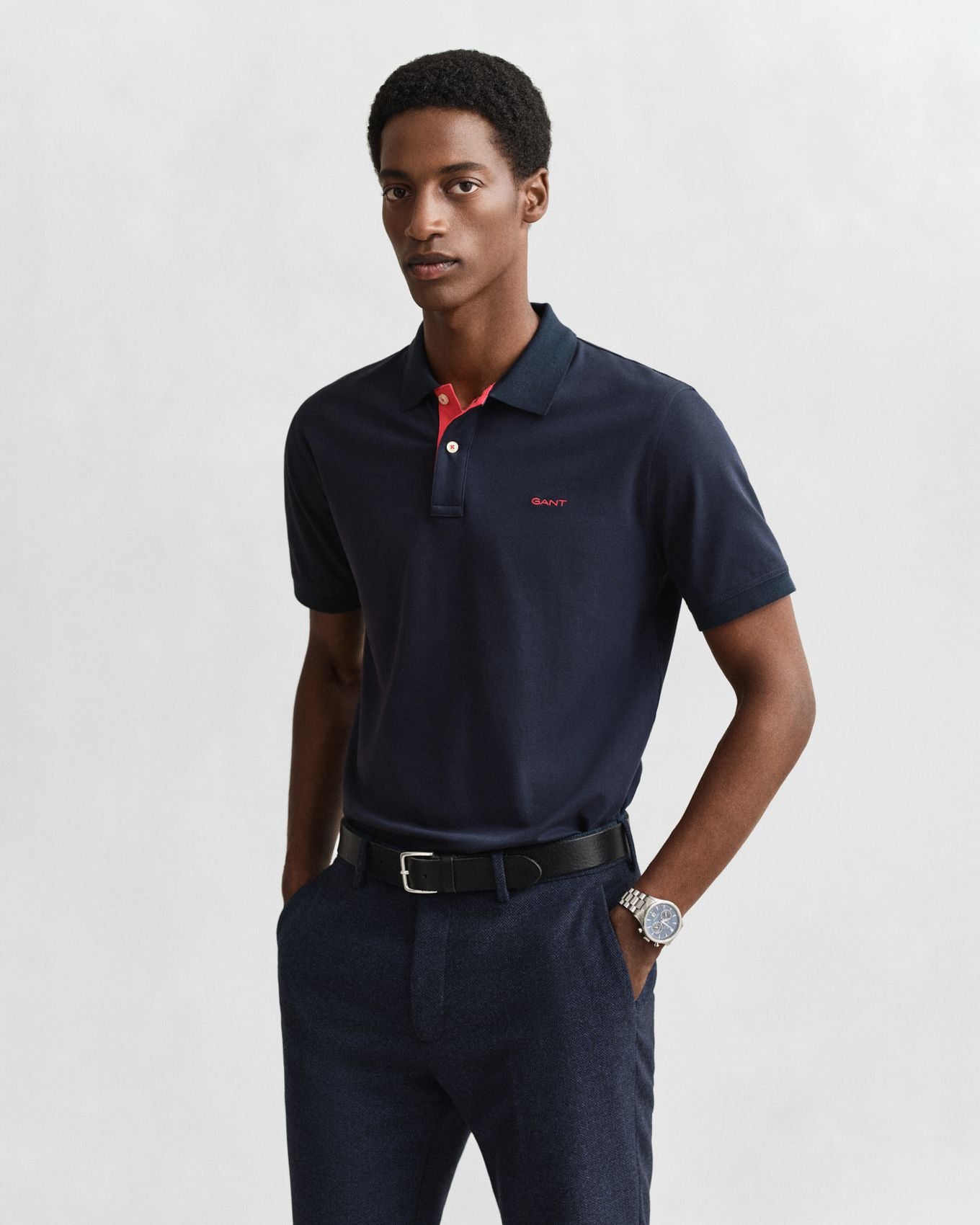GANT Kontrast Piqué Poloshirt im Regular Fit 5XL