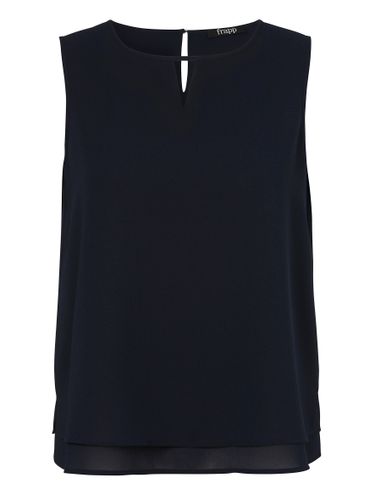 FRAPP Bluse Rundhals ohne Arm 52