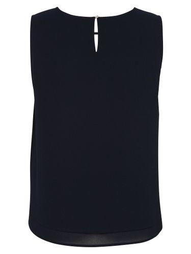 FRAPP Bluse Rundhals ohne Arm