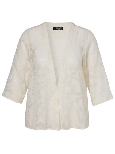 FRAPP Jacke Schalkragen 3/4 Arm offen