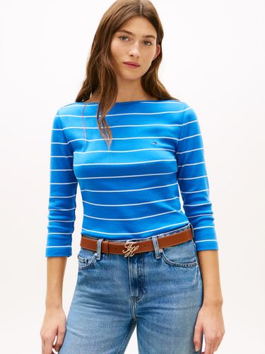 TOMMY HILFIGER SLIM CODY BOAT-NK 3/4SLV M