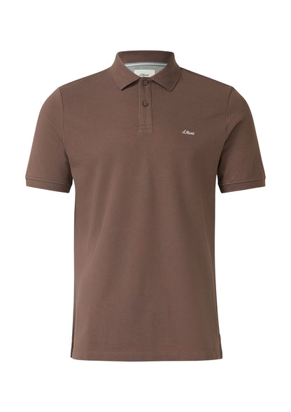 S.OLIVER Poloshirt aus Baumwollpiqué