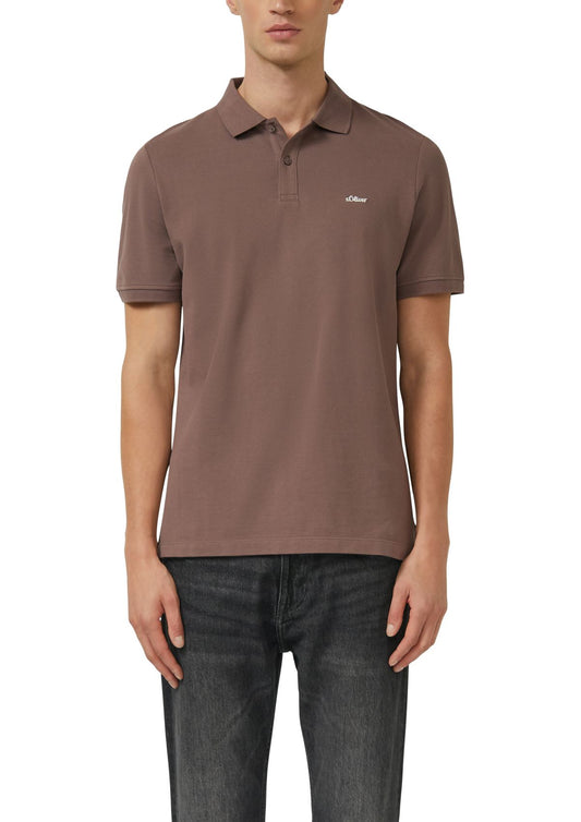 S.OLIVER Poloshirt aus Baumwollpiqué