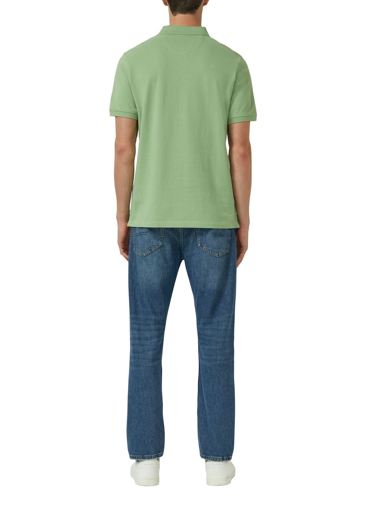 S.OLIVER Poloshirt aus Baumwollpiqué