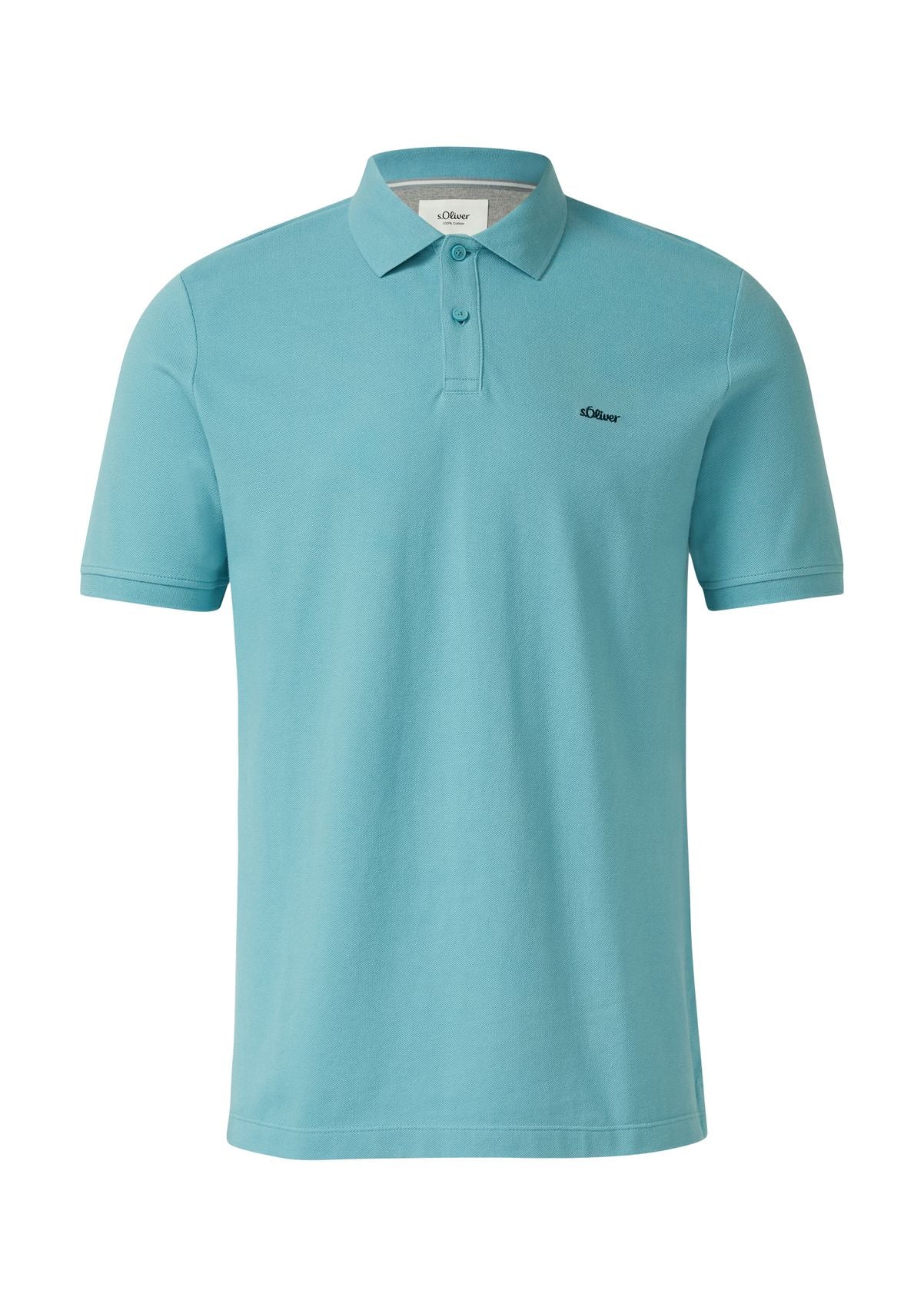 S.OLIVER Poloshirt aus Baumwollpiqué M