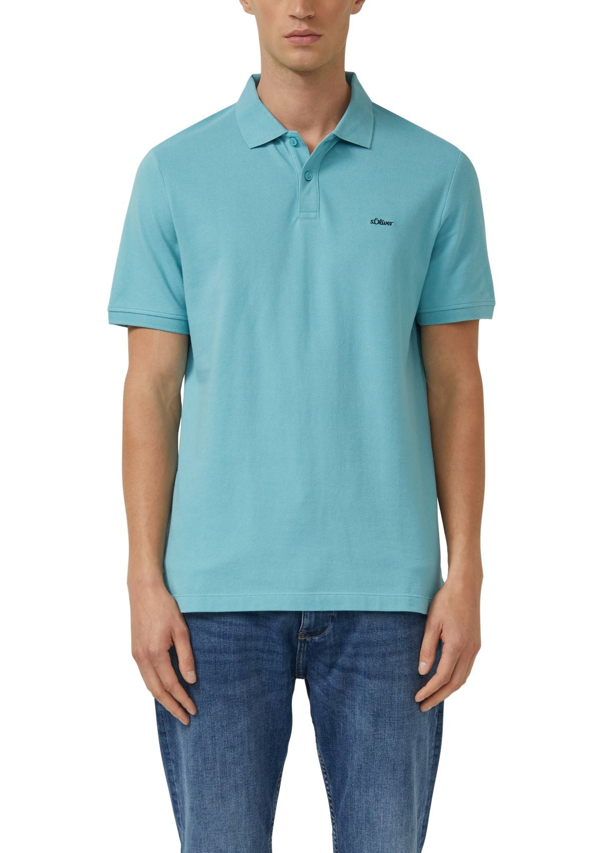 S.OLIVER Poloshirt aus Baumwollpiqué