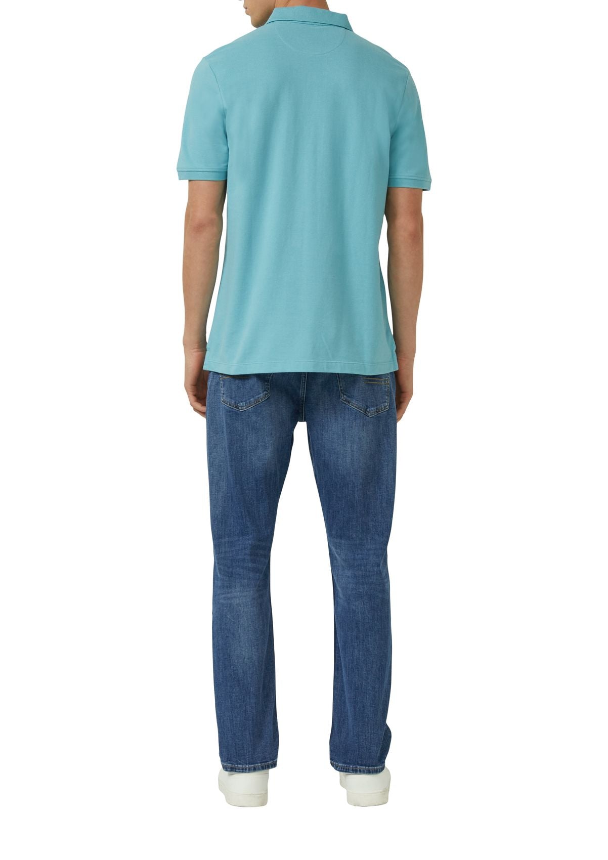 S.OLIVER Poloshirt aus Baumwollpiqué