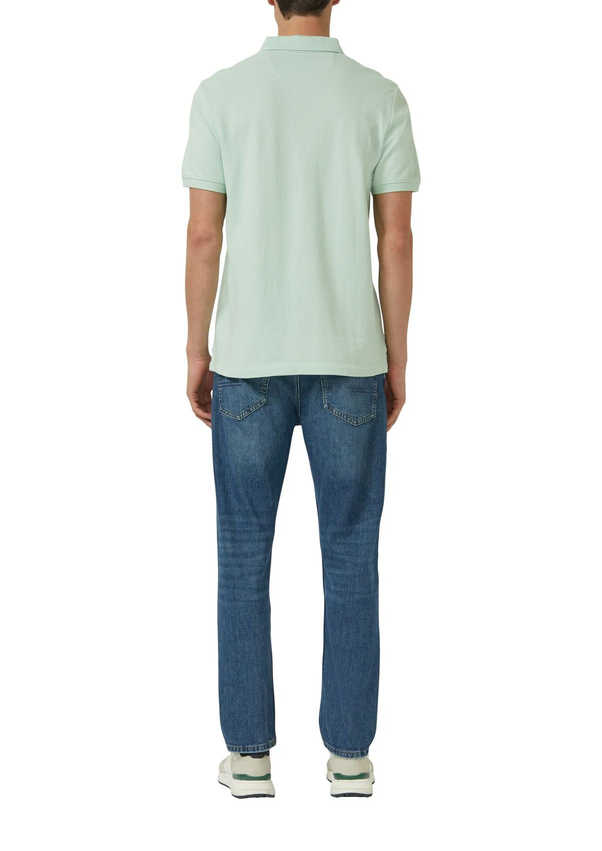 S.OLIVER Poloshirt aus Baumwollpiqué