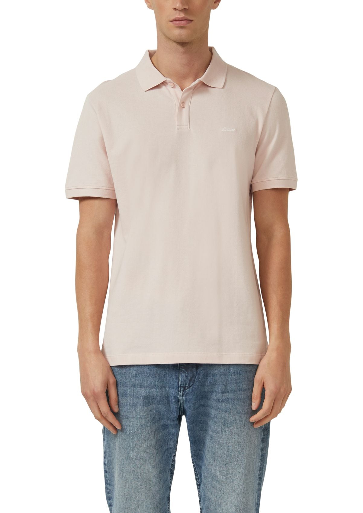 S.OLIVER Poloshirt aus Baumwollpiqué