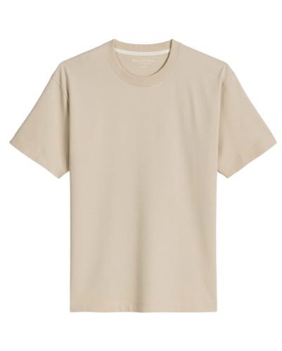 MARC O'POLO T-Shirt aus schwerem Bio-Baumwoll-Jersey