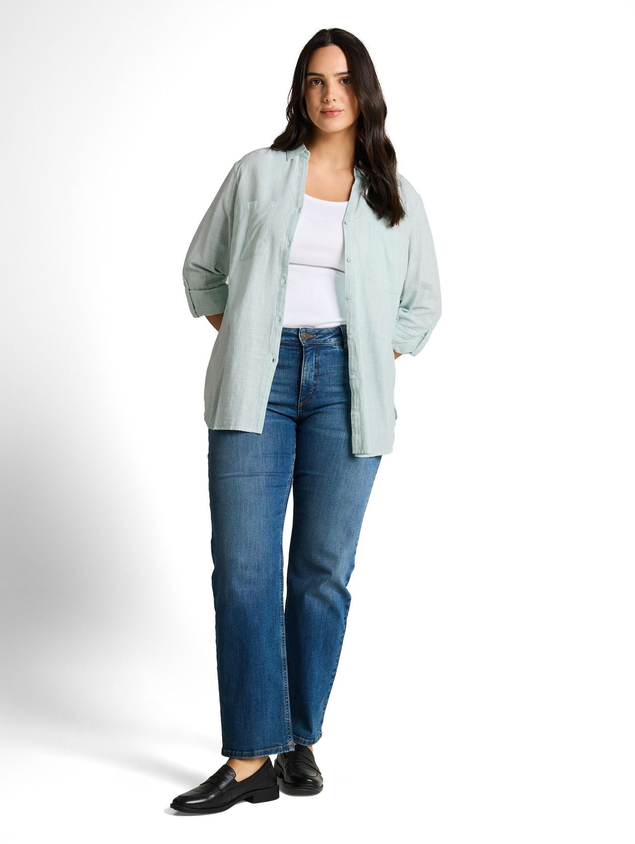 TOM TAILOR Plus Size - Bluse mit Brusttaschen