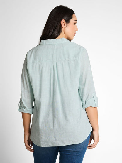TOM TAILOR Plus Size - Bluse mit Brusttaschen