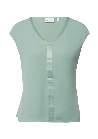 COMMA Blusenshirt mit Satinkante
