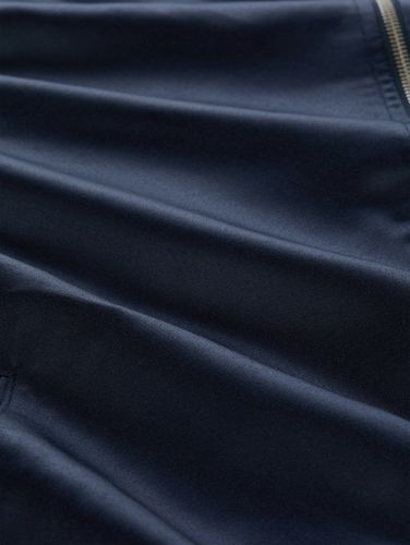 TOM TAILOR Plus Size - Satin Blouson Jacke mit Bomberkragen