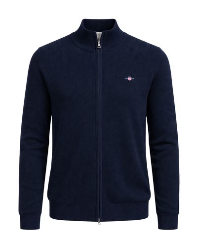 GANT Strickjacke in feiner Struktur